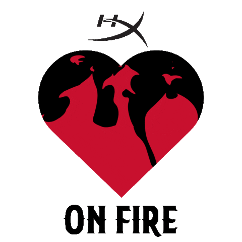 Heart Love Sticker by HyperXAPAC