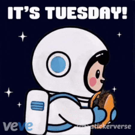 Happy Tuesday GIF by VeVe