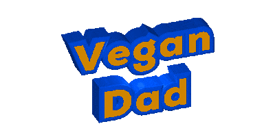 Vegan Dad Sticker by Aquafaba Test Kitchen