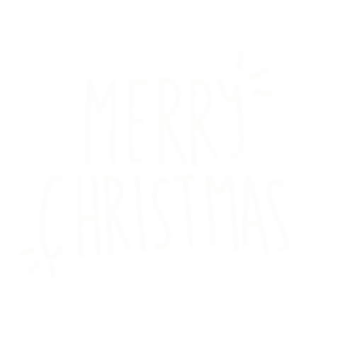 Merry Christmas Sticker by hiptipico