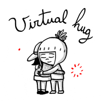 I Love You Hug GIF by RainToMe