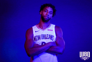 Jahlil Okafor Nod GIF by New Orleans Pelicans