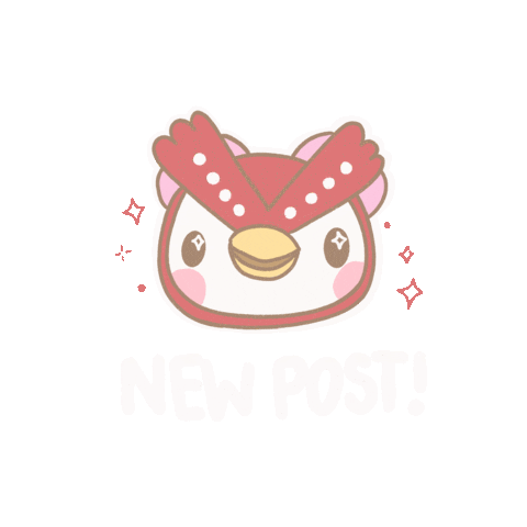 Animal Crossing New Post Sticker