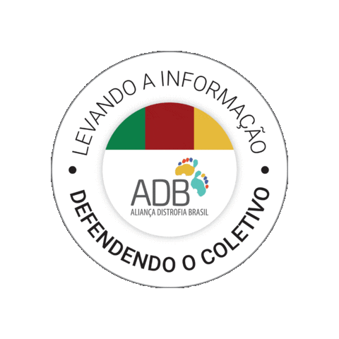 ADB – Aliança Distrofia Brasil Sticker