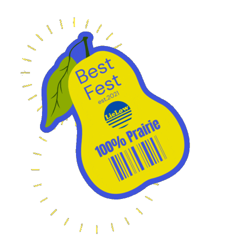 Lielow Fruit Sticker by LieLowMusicFest