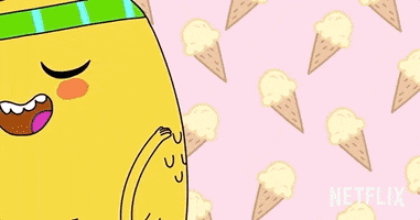 ice cream dino GIF by NETFLIX