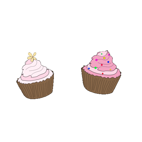 Cupcake Crazee Sticker