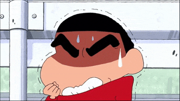 Shinchan anime angry japan annoyed GIF