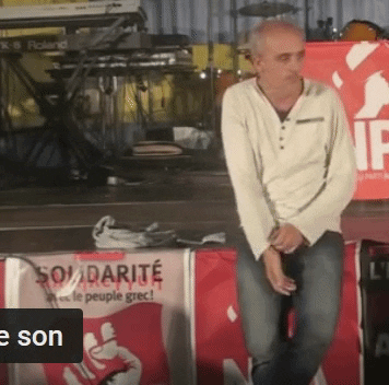 philippe poutou bras GIF by franceinfo