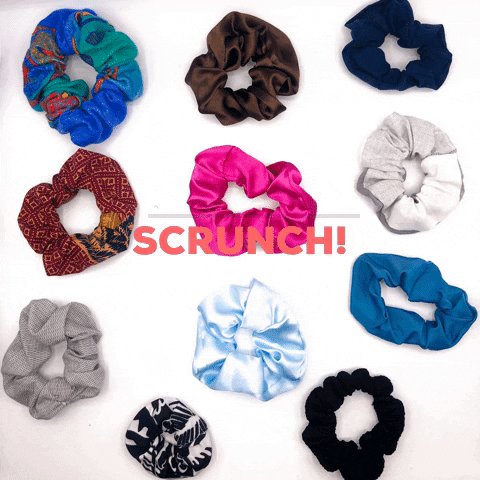 wearescrunch fashion boutique sustainablefashion scrunchies GIF