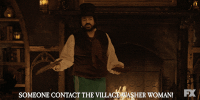Laundry Day GIF by What We Do in the Shadows