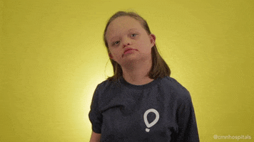 Girl Thinking GIF by Children's Miracle Network Hospitals