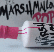 Marshmallow Pop GIF by Charné