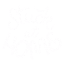 Quarantine Stay Home Sticker by glitterandbold