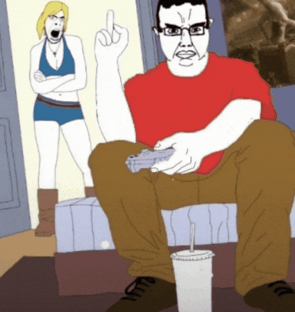 Hold On Art GIF
