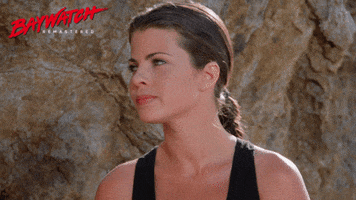 90s thinking GIF by Baywatch