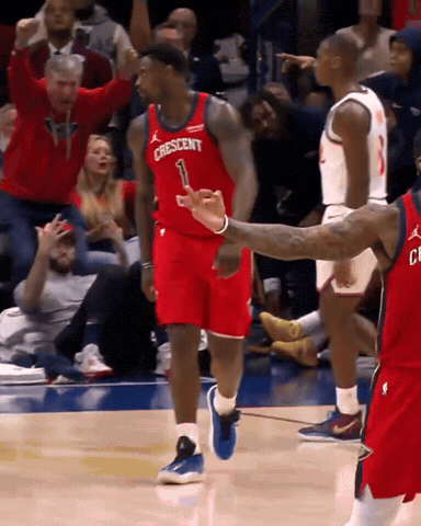 Nba Win GIF by New Orleans Pelicans
