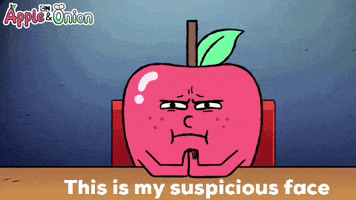 This Is My Suspicious Face GIF