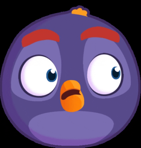 Scared Bomb GIF by Angry Birds
