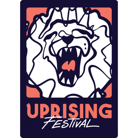 Art Illustration Sticker by Uprising Festival