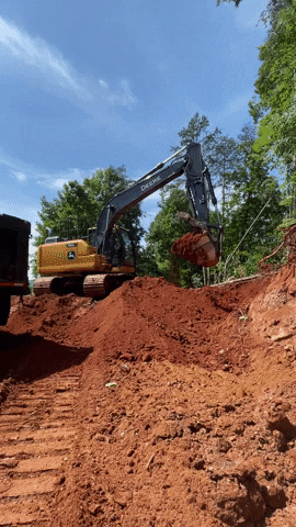 JCPropertyProfessionals jc property professionals heavy equipment excavator dirt work GIF