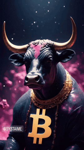 Bitcoin Bull GIF by systaime