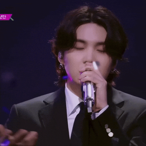 Suga Bts For Youth GIF