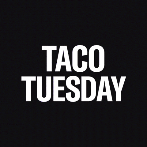 Tacos Taco Tuesday GIF by Taco Bell CR