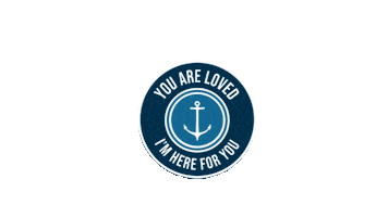 Reaching Out Mental Health Sticker by Find Your Anchor