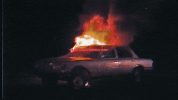 Car Burning GIF