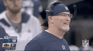 Dallas Cowboys Smiling GIF by NFL