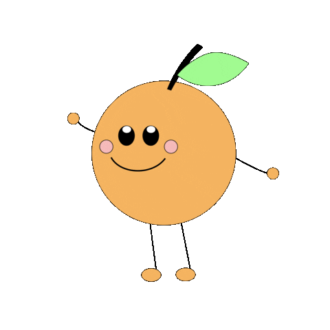 Orange Sticker