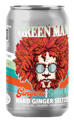 Ginger Beer Sticker by Green Man Brewery