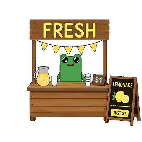 Cool Down When Life Gives You Lemons Sticker by fwogs