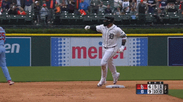 Celebrate Detroit Tigers GIF by MLB