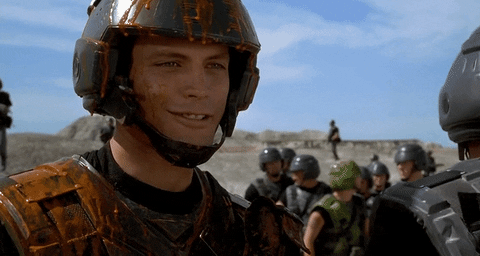 Starship Troopers Thank You GIF - Find & Share on GIPHY