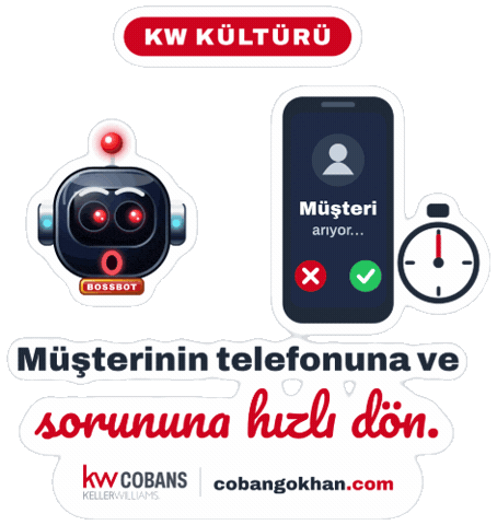 Phone Call Customer Sticker by KW CobanS
