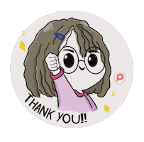 Happy Girl Sticker by Poptron