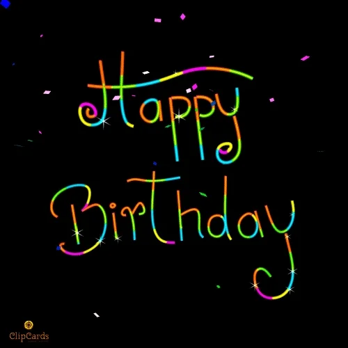 Happy Birthday GIF by Omer Studios