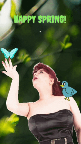 Humming Bird Fun GIF by Maria Johnsen