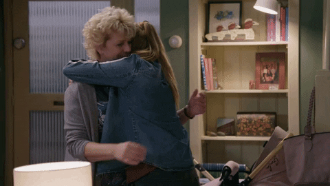 Fun Hug Gif By Videoland