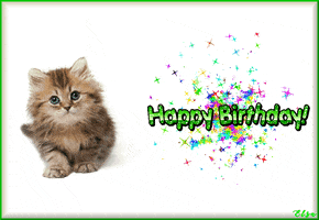 Happy Birthday Animated Card GIF