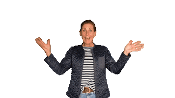 Makelaar Jazz Hands Sticker by Vlogsenzo