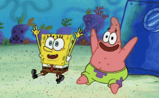  spongebob squarepants celebration celebrate yay spongebob GIF
