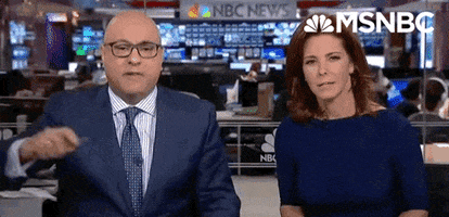 hold on eye roll GIF by MSNBC