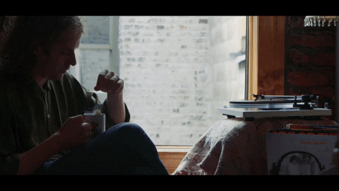laying down listening to music gif laying down listening to music gif