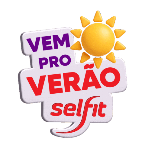 Summer Fitness Sticker by Selfit Academias