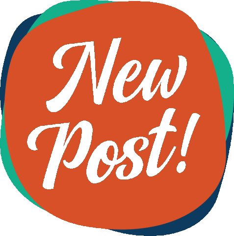 New Post Wellington Sticker by M Rock Creative