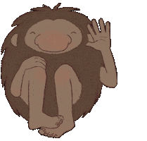 Animation Hello Sticker