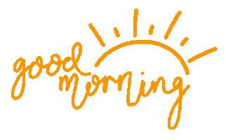 Good Morning Sun Sticker by Silly Loaf
